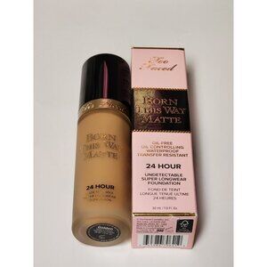 Too Faced Golden Born This Way Matte 24 Hour Foundation 1 oz
